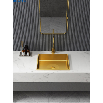 Stainless Steel Square Matte Finish Sink