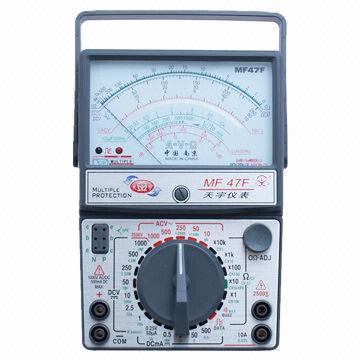47F analog meter with switching circuit boards