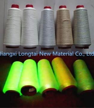 2015 New Product Glow Fibre Luminescent Glow Yarn