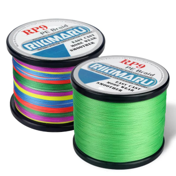 Super Strong 150LB/200LB 9 Strands 300m PE Braided Fishing Line