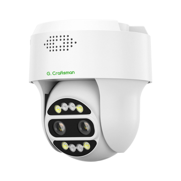 G4-P5FVD-M4H G.Craftsman 4K 8MP 4G Wireless PTZ Dome Camera with SIM Card Alarm and Motion Detection
