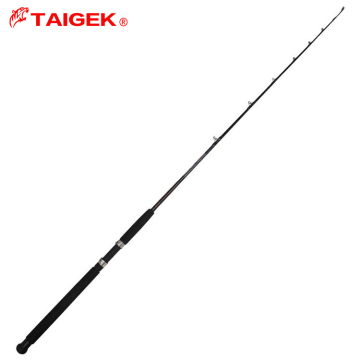 TAIGEK 1.98M 6'6'' 1-Pc Medium Heavy MH Spin Bass Fishing Rod for Freshwater and Sea