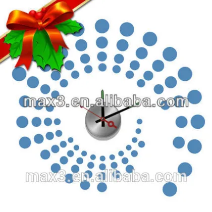 10A014 creative nautical clock silent wall clock with 12888 clock movement for christma's gift