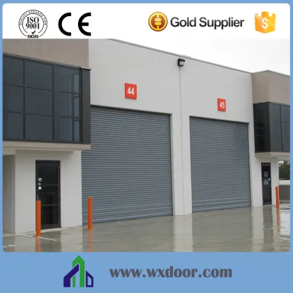 Steel Rolling Windproof Door Rolling Steel Security Doors