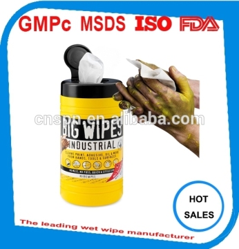 Povide OEM ODM of industrial wipes roll