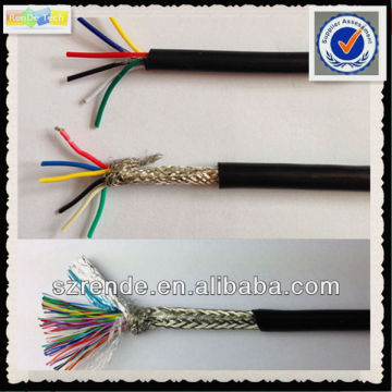 factory supply 3 4 5 6 7 8 9 10 core shielded flexible electric cable