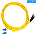 PVC LSZH LC single mode fiber patch cable