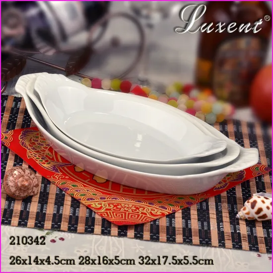 Pass FDA white durable porcelain square dinner plate with logo for hotel and restaurant