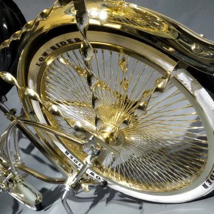 20 Inch Lowrider Retro Bike Harley-Davidson Style West Coast Chicano Custom Cruiser Bike