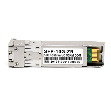 SFP-10G-ZR 1550NM LC 80KM 10G DWDM SFP+ Moduł transceiver