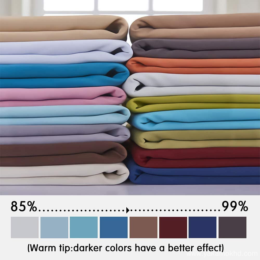 Cream Blackout Curtains for living Room