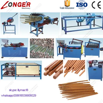 Bamboo Chopstick Machine for Sale: China Toothpick Factory Supply Chopsticks Making Machinery