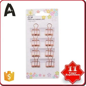 Good Reputation factory directly metal ring binder clip