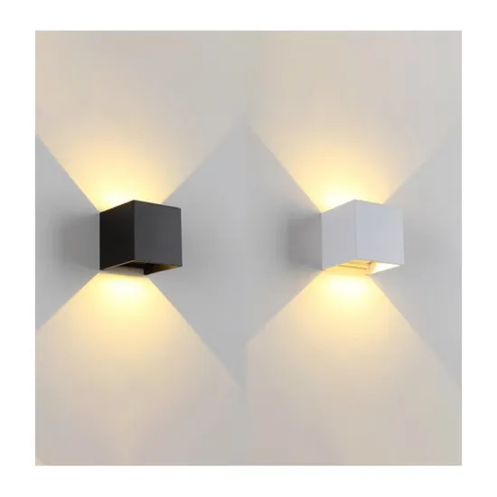 SUNDE Aluminum Wall Sconce Light - Modern, Waterproof LED Indoor/Outdoor Lamp