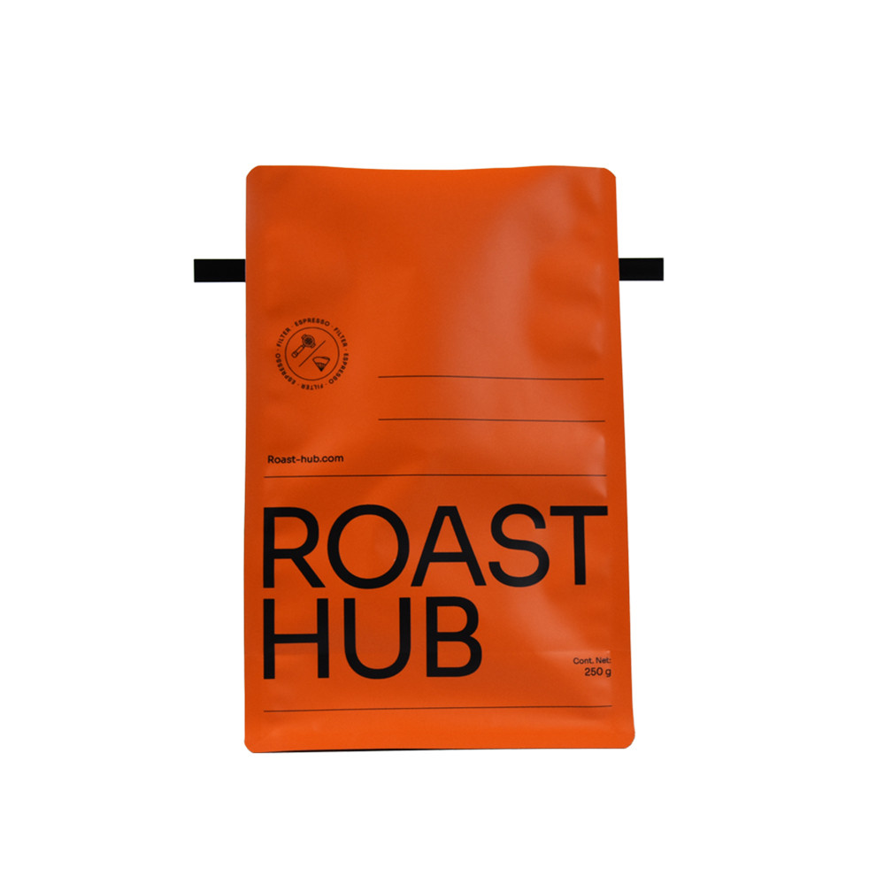 Cheap Standard Matte Finish Wholesale Coffee Bags Kraft Paper