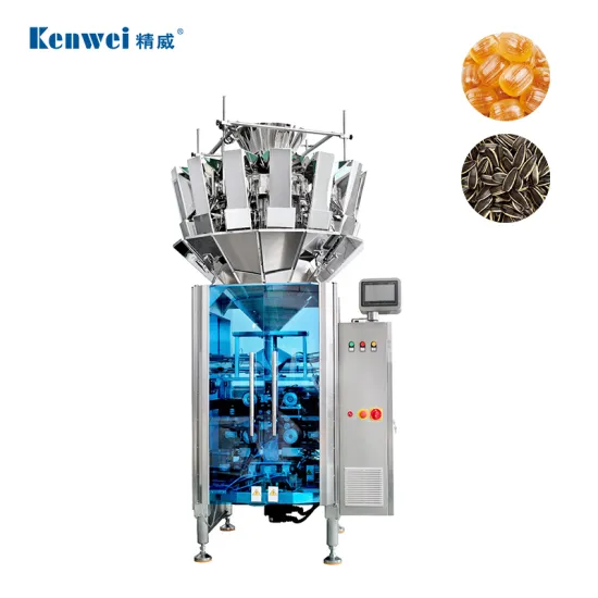 Thermoforming Standard Weighing & Packaging Machine for Candy and Puffy Foods