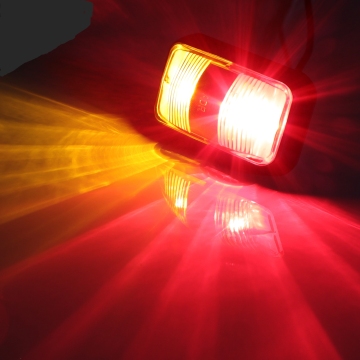 LED Car Trailer Truck Side Marker Indicator Light - Emergency/ Clearance/ Marker Warning Flash Light