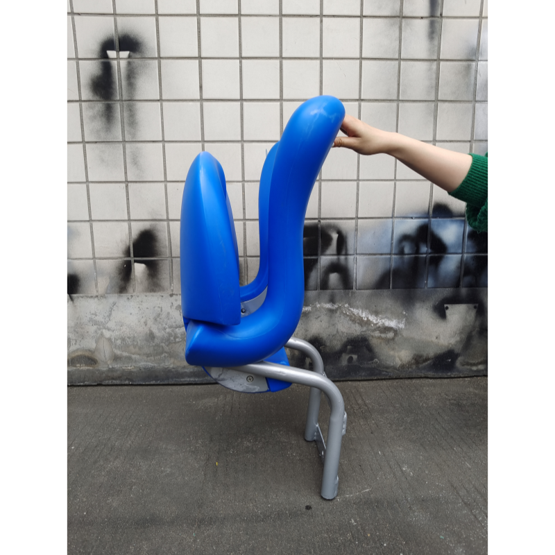 Hot Sale Hollow Plastic Turnover Chair for Stadium
