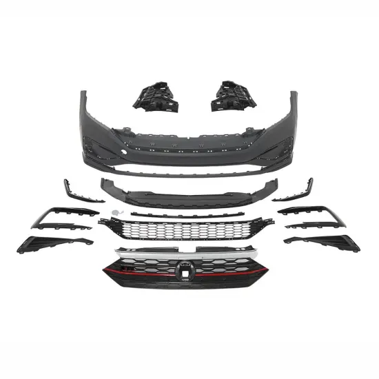 KSEEK Car Bumper Assy Kit for Volkswagen Jetta 2015-2018 GLI Upgrade
