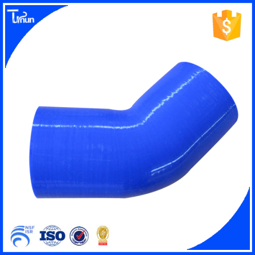 high temperature 135 degree elbow silicone rubber hose 8mm