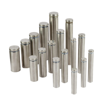 Stainless Steel Glass Mirror Hardware: Acrylic Glass Standoff Screws
