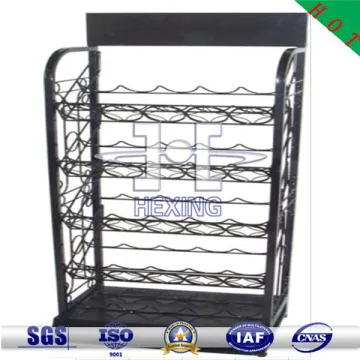 wine rack POP custom wall-mounted wire wine rack