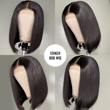 wholesale lace front human hair wigs with baby hair brazilian virgin hair hd lace frontal wig perruque bob lace closure bob wig