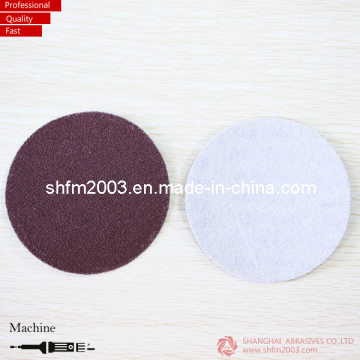 Sanding Velco Discs with No Holes