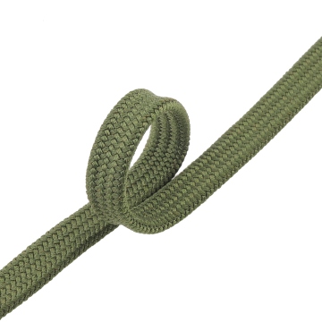 Green Nylon Braided Fabric Cable Sleeving