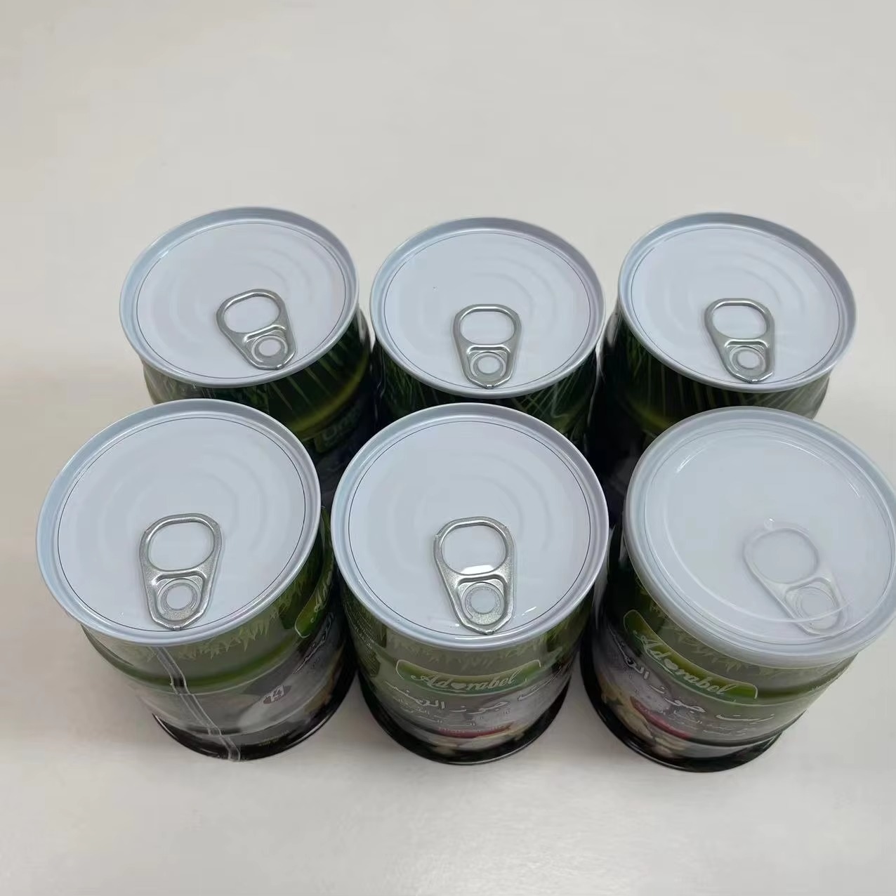 metal tin can for coconut oil