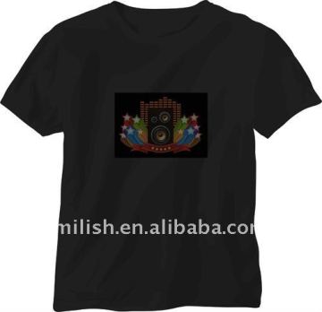 LED panel T Shirt/Led flashing t shirts TS-0084