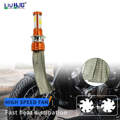 Motorcycle Headlight Bulb P15d Ba20d 3570 2smd Universal Car Led Fog Lamp Led Front Light Bulb