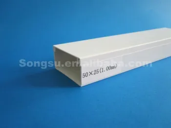 Pvc plastic cover for electric wire 50*25mm