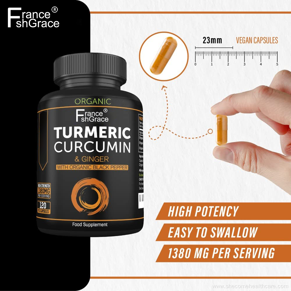 Turmeric Curcumin Black Pepper Extract curcumin capsules