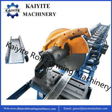 Fly Saw Cutting Shutter Door Roll Forming Machine