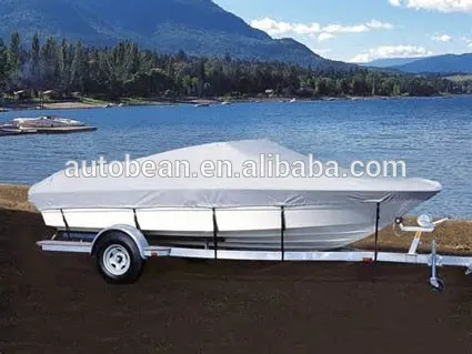 300D high quality colorfastness treatment and uv treatment waterproof boat covers