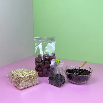 Wholesale Custom 100% Biodegradable PLA Folding Clear Flat Bottom Gusset Cellophane Bags