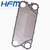Frame plate, gas boiler heat exchanger, heat exchange equipment