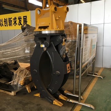 MONDE excavator hydraulic wood grapple