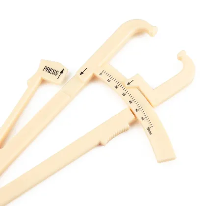 Metric Beige Body Fat Caliper