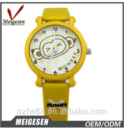 Vogue colorful kids watch cheap logo promotional children watch