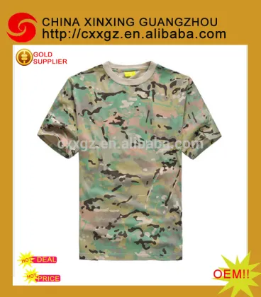 XINGXING Guangzhou Military grade CVC T-shirt