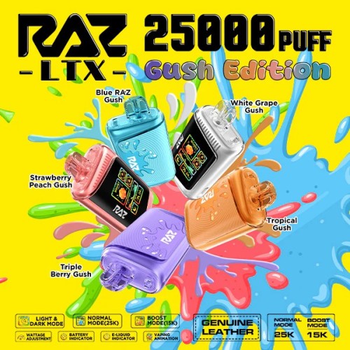 Vape Sekali Pakai Raz LTX 25k Puff