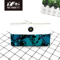 Custom tropical flavour style PU leather handbag cosmetic bag pencil case&bag multifunctional bag