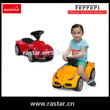 Rastar best toys Ferrari 458 baby walker car with speaker