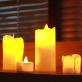 Batterij Votief Pillar Vlamloze LED Candle Home Decor