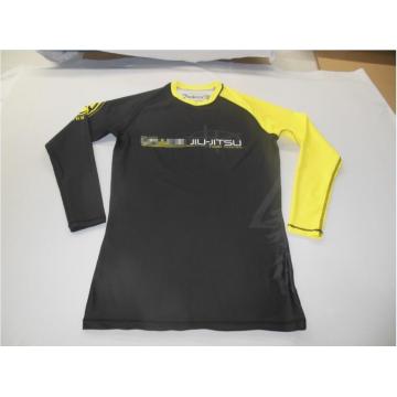 Fight training gear custom men rash guard / customized design mma rash guard
