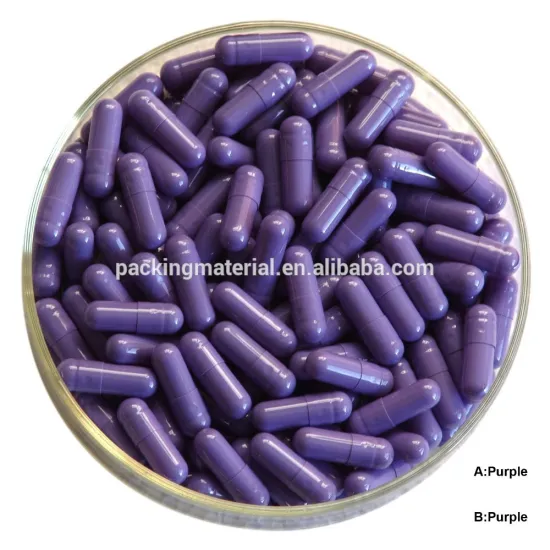 Explosion models custom sized gelatin empty capsules size 0