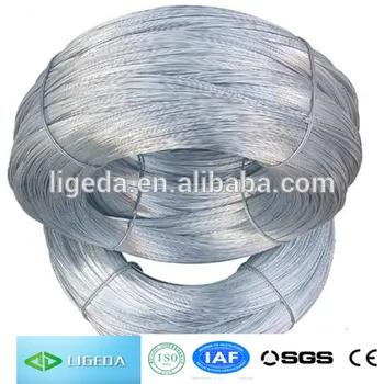 Hot dip galvanized wire on sale