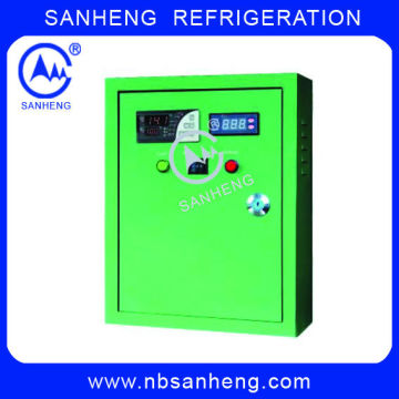Electric control box with motor integrated protection